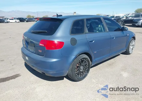 2006 Audi A3 3.2 S Line z USA, uszkodzony, nr VIN WAUKD78P76A174171